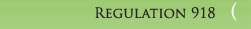 Regulation 918